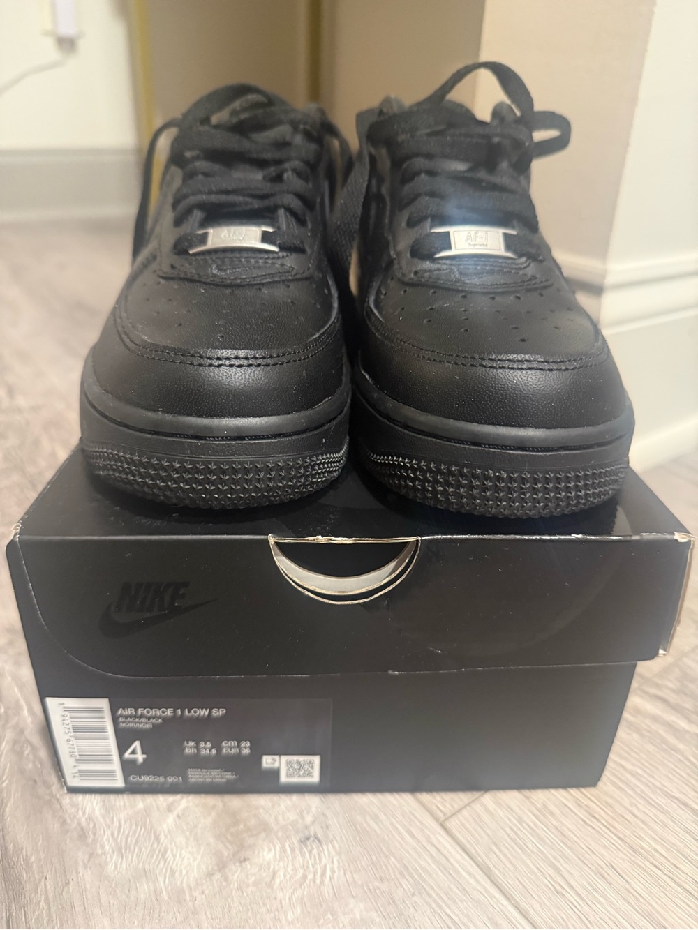 Nike Air Force 1 Low SP Men’s Shoes — Black
